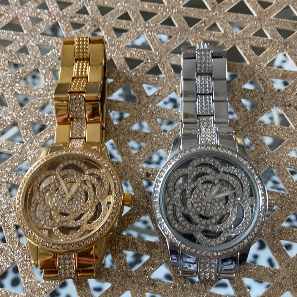 Bling out time watches